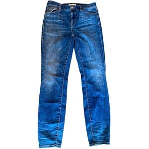 Madewell High Riser Skinny Jeans